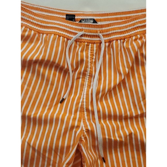 POLO BY RALPH LAUREN Swimwear Men's XXL Shorts Beach Mesh Lined Pinstriped - Picture 3 of 13